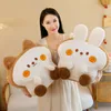 Transforming into biscuits, pillows, plush toys, cute little rabbits, chicks, dolls, snacks, dolls wholesale