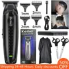 Haar Trimmer Kemei Mens Electric Scissor Professional Draadloze USB-oplaad KM-1579 Q240427