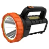 LED -fakkel zaklampen camping super heldere zaklampen fakkels nieuwste mini draagbare hoog brandende fakkel thermarest outdoor searchlight sterk licht opladen fla