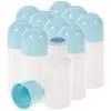 Butelki do przechowywania plastikowe pojemniki gąbki gąbki butelka 10pcs Roll linyment napełniający wałek podkładowy