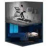 Treadmill indoor hydraulic folding mobile home commercial luxury fitness treadmill silent fitness sports equipment manufacturers direct sales