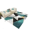 Carpets Nordic Simple Geometry ins vent Crystal Velvet Carpet Room Full Bedroom Bed Counver Table Basse Basse Couvre