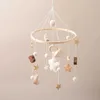 Mobiles# Baby Rattles Crib Bed Wood Bell Toys 0-12 Months for Baby Newborn Mobile Toddler Rattles Carousel for Cots Kids Musical Toy Gift d240426