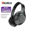 Headphones VAORLO APTX HD Wireless Earphones APP Active Noise Reduction Headphone Bluetooth 5.1 High For Android HiFi Stereo Heavy Bass
