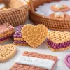 Molds New Love Heart Cookie Embosser Schimmel Fondant Biscuit Cutter Alfabet Dank u Patroon 3d bruidstaart Decoreren Bakgereedschap