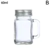 Vattenflaskor 40 ml/60 ml/120 ml murburk för sylt och honung bärbar läckagesäker mjölksaftflaska med lock förseglat förvaring