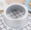 Vormen 4 tot 12 inch aluminium legering ronde cakebox mal chiffon cake toast tin bakpan pudding kaas schimmel verwijderbare bodem stencil