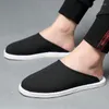 Slippers Men Chaussures 2024 SOLE SOLE CHINOIS CHINOS MAINMATED DÉODOTINATION DES LOCAGES CONFORTS MALON ZAPATOS HOMBRE