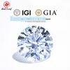 Redleaf Loose Gemstone Lab Diamond IGI GIA Certificate 1CT 2CT 3CT VVS SYNTETISK HPHT CVD Loose Lab Grown Diamond