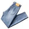 Herren Jeans 2022 Frühling/Sommer Neue Korean Edition Herren Jeans Elastizität Slim Fit Small Feet Hosen Herren Blue Youth Jeans Hose Plus Size Hosen