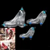 Formenkuchen dekorieren Formwerkzeuge 3D High Heel Schuhform geformtes Schuhschuhzuckerzuckerpaste Form DIY 3D -Kuchenform Backwerkzeuge für Küche