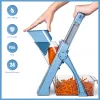 Tools Kitchen Accessories Mandoline Slicer, ONCE FOR ALL. Vegetable Slice, Food Chopper, Cutter, Dicer Fruit, French Fry, Julinner