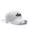 Softball bordado sortudo snapback casual baseball Cap Solid Dad Papai Hat Unisisex Sun Hats for Mulher Men