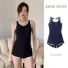 Diving Quick Drying Onepiece Swimsuit Women's Sports Suit Simple Swimsuit Japanese School Sports Uniform Cosplay Costumes
