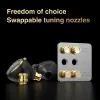 Cuffie Trn Kirin Nanograde Plani Magnetic Driver in Ear Monitor CNC in lega di magnesio Cuci di sintonia intercambiabili