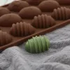 Stampi stampo di cioccolato con coniglietto in silicone di uovo di pasqua