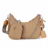 Designerka torba na ramię torebki crossbody torebki sprzedaż torebki damskie wysokiej jakości 2 sztuki torebki mody prawdziwy skórzany łańcuch klapy torebka portfel