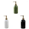 Opslagflessen ad-simple-stijl soap dispenser navulbare keramische lotionfles voor vloeibare handdispensers shampoo lotions