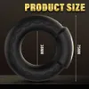 Nxy Cockrings Heating Cock Penis Vibrating Ring for Man Male Delay Ejaculation Massager Long Lasting Erection Sex Toy Vibrator 240427