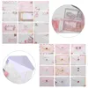 Geschenkwikkeling 60 PCS Kleine Envelop Mini Envelopes Cards Tiny Paper Letter 2x3 voor begroeting uitnodiging