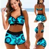 Set 2022 Bikini ad alta vita sexy costume da bagno sexy Donne estate Bikini Set di bikini Plus Times Abet Women Beach Suit Suit Nuovo nuovo