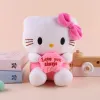 Śliczna kawaii kotka pluszowa zabawka miękka nadziewana pluszowa poduszka kawaii dzieci urodziny