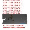 Claviers Nouveau rétro-éclairage Patch du clavier pour le livre Pro Retina A1398 A1278 A1286 A1369 A1466 A1370 A1465 A1502 A1425 Non Clavier