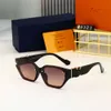 Louiseities Glasses Designer LVSE Óculos de sol para o homem Luis Viton Square Hexagonal Novos óculos de sol simples e luxuosos óculos de sol femininos da marca feminina óculos de sol