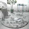 Tapijten zilveren bubbel kus dikke ronde vloerkleed tapijten voor woonkamer zachte huis slaapkamer kinderkamer pluche salon decoratie