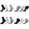 Chaussettes hommes basket-ball socles de sport anti-aslip running cycling soccer randonnée sox blanc noir athlétique coton compression chaussettes de compression hommes cadeau