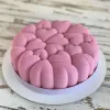 Mögel hjärtsilikonform för bakning mousse valentins dag dessert bakningsbricka silikon kakor mögel matkvalitetsdekoration mögel