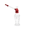 Smoke Shop Sigaretten Hookah Smoking Glass Water Pijp 192 mm aluminium metalen tabak Ice Catcher Dikte Glass Bongs