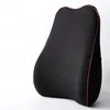 Pillow Chair Backrest Memory Foam Breathable Fabric Lumbar Pad Relieve Low Back Pain