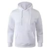 Mens Hoodies Sweatshirts Spring Autumn Sweater Wool Solid Color Loose and Casual Hooded Drawstring Mens Outdoor Sportswear Long Sleeved 240425