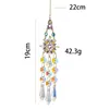 Decorative Figurines 1PC Hanging Suncatcher Crystal Beads Wind Chime Pendant Colourful Diamonds Rainbow Making Prism Diy Home Decoration