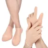 1 par de pies o cuidado de la mano calcetines de silicona guantes antihidrates sequedad del pie piel hidratante cuidado proteger exfoliando el spa para el hogar