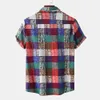 New Solid Color Casual Men's Short Sleeved Shirt Men's Shirt