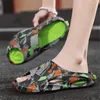 Terlik yuvarlak uç anti -slip erkek ayakkabıları altın stiletto sandalet retro spor ayakkabılar spor trend ürünleri tenes