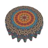 Table Cloth Bohemian Mandala Round Tablecloth 60 Inch Colorful Boho Clothes Rustic Modern Art Waterproof Reusable Circle