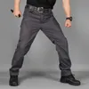 Мужские брюки мужские брюки военные тактические грузовые брюки с несколькими карманами в стиле сафари.