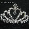 Echte Po Crystal Wedding Crown Tiara Hair Combs Sliver PLATED BRIDAL HAAR ACCESSOIRES Women Event Party Headpieces in Stock 8071675