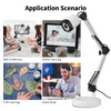 2 in 1 Document Scanner Camera Webcam with Auto-Focus and LED Supplemental Light 8 Mega-pixel HD High-Definition A3 Scan Size 240416