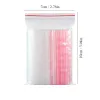 Bags 100pcs Transparent Selfsealing Plastic Bags Selfadhesive Bags Transparent OPP Bags For Gifts Decorations Candy Jewelry