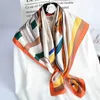 Bandanas Durag Womens 100% Silk Square Scarf Gift Hangzhou Pure Silk Necklace Packaging Christmas Gift Now Square Silk Scarf Bandanas 240426