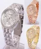 Montres pour les femmes Genève Bling Steel Watch Quartz Wrist Watch5065463
