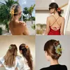 Clipes de cabelo Barrettes plumeria clipes de cabelo havaiano férias de flor das garras de moda de moda clipe de banana para cabelos finos para cabelos
