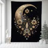 Tapestries tapestry custom Moon Universe Series bakgrund hängande tyg insblommor nordisk hemdekoration vardagsrum sovrum tapestries