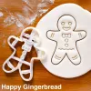 Stampi Nuovo Halloween Gingerbread Man Cookie Cutter Stampo Capt Bat Bat Spider Fondante Stampser