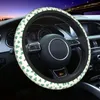 Steering Wheel Covers Shamrocks Cover St Patrick Day Auto Protector For Sedan Car Accessories Universal 14.5-15 Inch