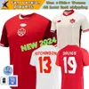 2024 Canada Soccer Jerseys home away 24 25 national team DAVIES J.DAVID UGBO LARIN CAVALLINI MILLAR EUSTAQUIO football shirt Adult short sleeve Home/Away kids kit